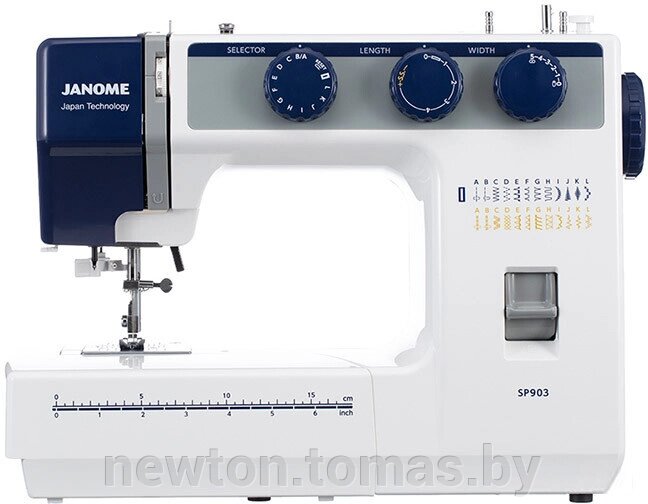 Электромеханическая швейная машина Janome SP903 от компании Интернет-магазин Newton - фото 1