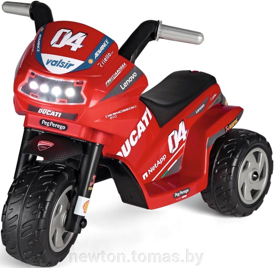 Электромотоцикл Peg Perego Ducati Mini Evo IGMD0007 красный от компании Интернет-магазин Newton - фото 1