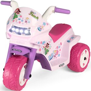 Электромотоцикл Peg Perego Mini Fairy IGMD0008 белый/розовый