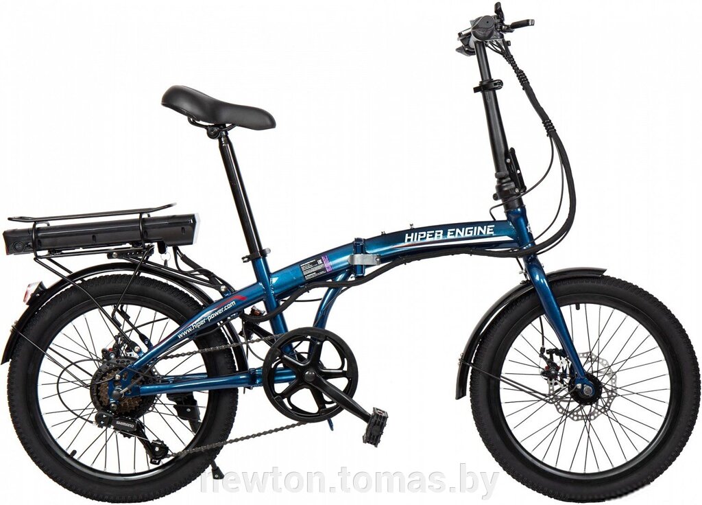Электровелосипед Hiper FOLD X1 Midnight Blue 2022 от компании Интернет-магазин Newton - фото 1