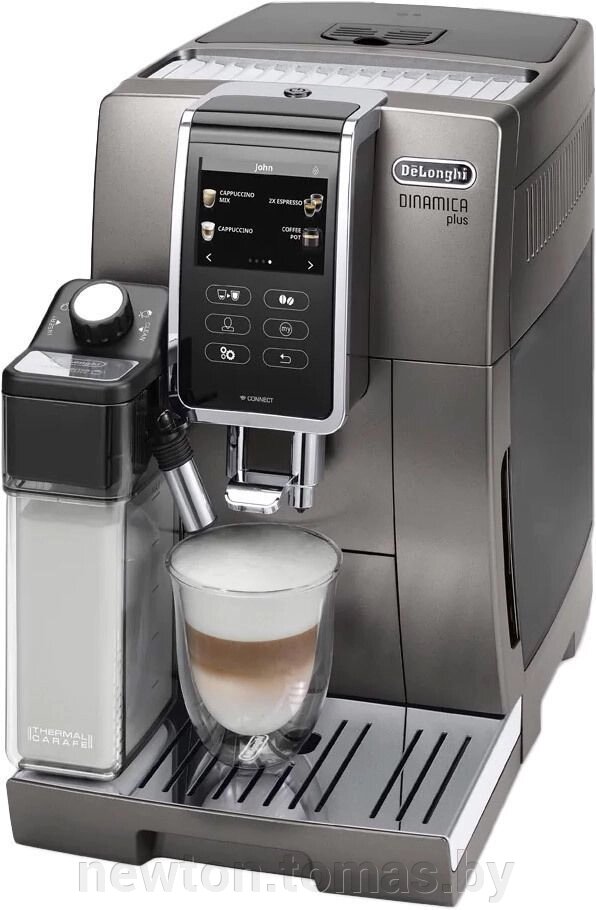 Эспрессо кофемашина DeLonghi Dinamica Plus ECAM 370.95. T от компании Интернет-магазин Newton - фото 1