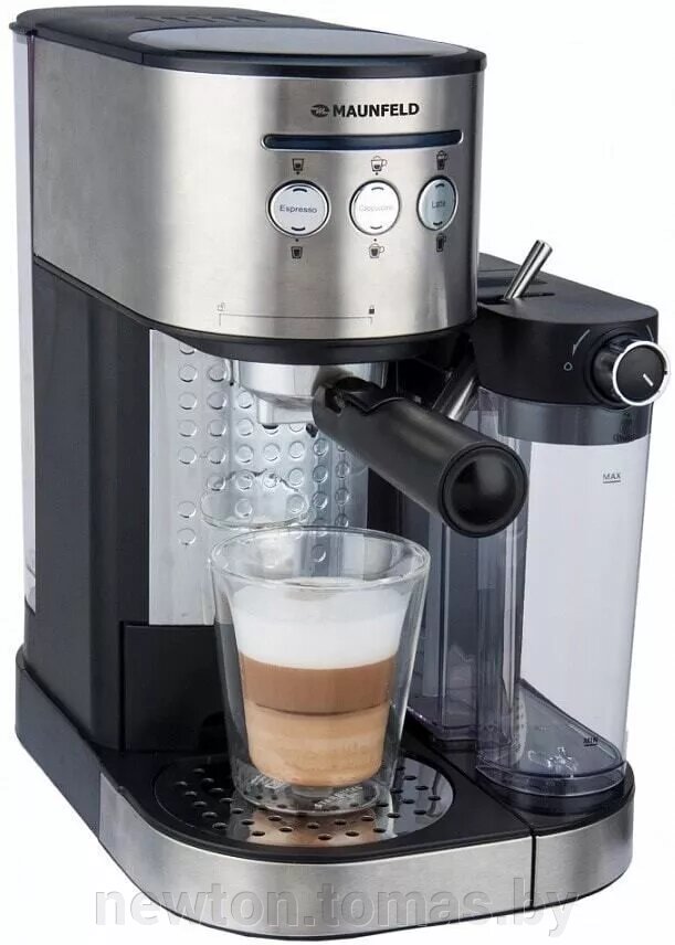 Эспрессо кофемашина MAUNFELD MF-720S Pro от компании Интернет-магазин Newton - фото 1
