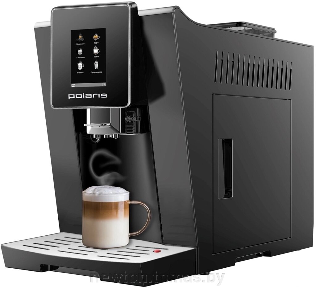 Эспрессо кофемашина Polaris PACM 2060AC черный от компании Интернет-магазин Newton - фото 1