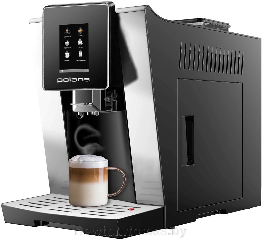 Эспрессо кофемашина Polaris PACM 2060AC серебристый от компании Интернет-магазин Newton - фото 1