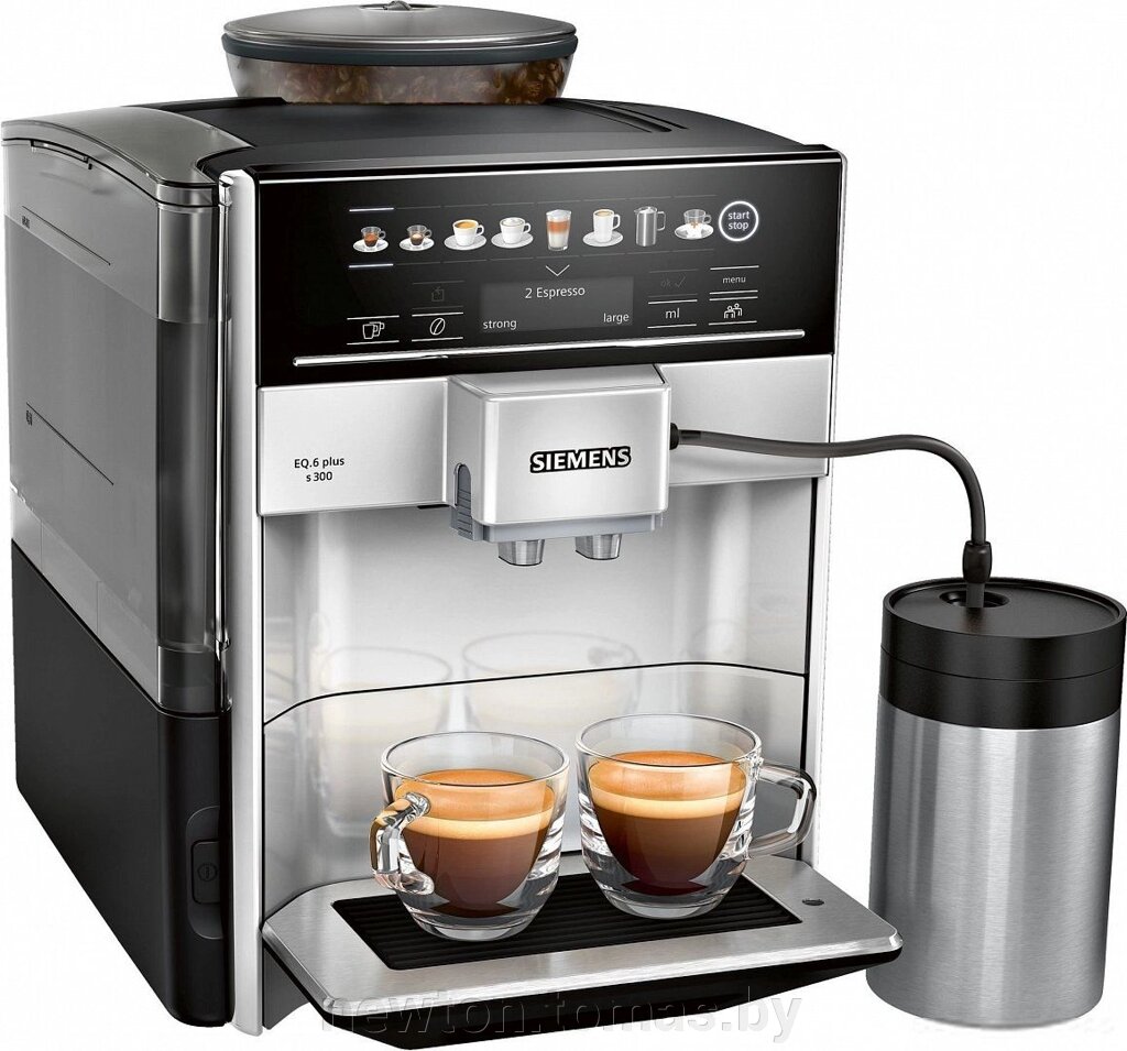 Эспрессо кофемашина Siemens EQ. 6 plus s300 TE653M11RW от компании Интернет-магазин Newton - фото 1