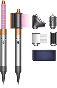 Фен-стайлер Dyson HS05 Airwrap Complete Long 453660-01 с переходником на евровилку, никель/медный