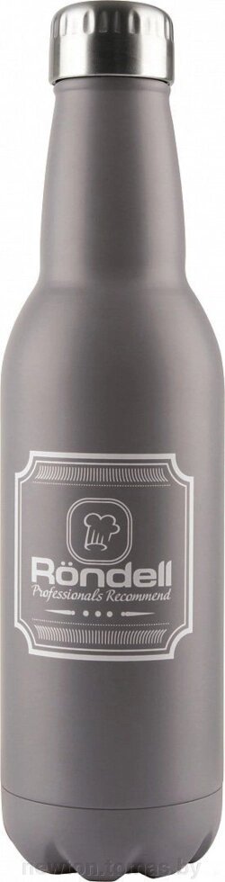 Фляга-термос Rondell Bottle 0.75л серый [RDS-841] от компании Интернет-магазин Newton - фото 1