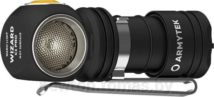 Фонарь Armytek Wizard C1 Pro Magnet USB теплый от компании Интернет-магазин Newton - фото 1