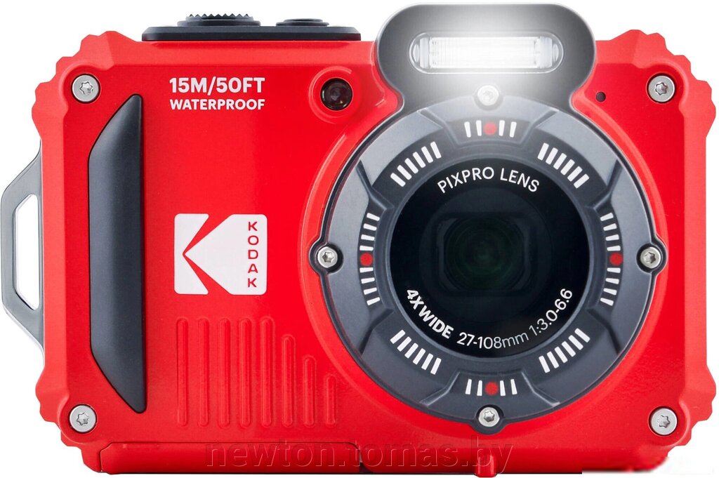 Фотоаппарат Kodak Pixpro WPZ2 красный от компании Интернет-магазин Newton - фото 1