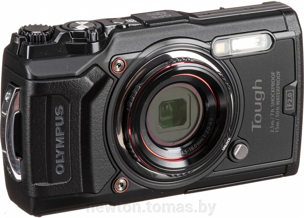 Фотоаппарат Olympus Tough TG-6 черный от компании Интернет-магазин Newton - фото 1