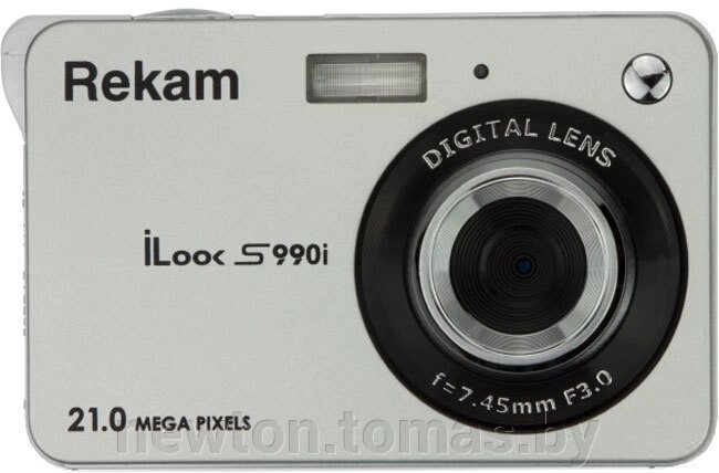 Фотоаппарат Rekam iLook S990i серебристый от компании Интернет-магазин Newton - фото 1