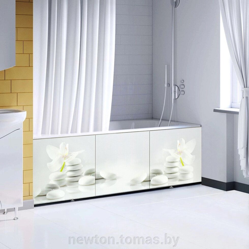 Фронтальный экран под ванну Comfort Alumin Гармония 3D 1.7 от компании Интернет-магазин Newton - фото 1