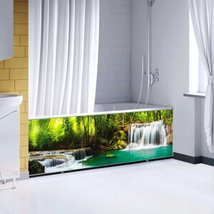 Фронтальный экран под ванну Comfort Alumin Водопад 3D 1.7