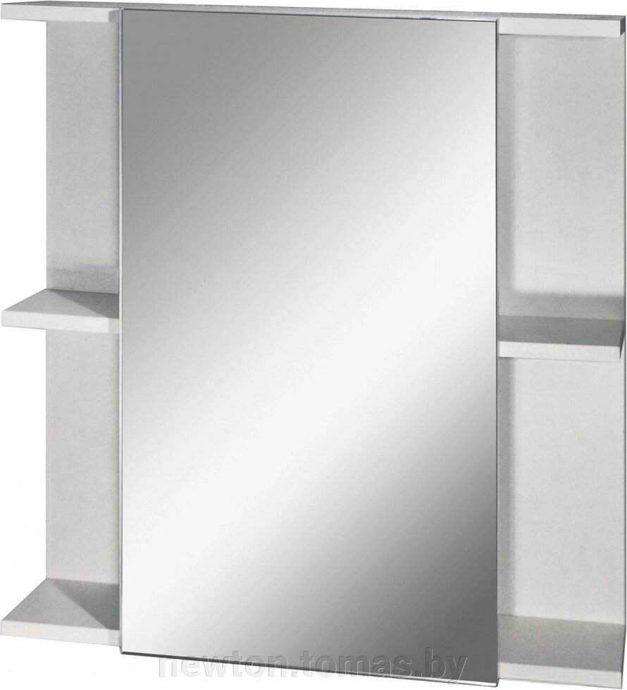 Гамма Шкаф с зеркалом 07т белый от компании Интернет-магазин Newton - фото 1