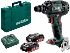 Гайковерт Metabo SSW 18 LTX 300 BL 602395800 с 2-мя АКБ, кейс