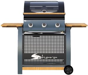 Газовый гриль для дачи Sahara 3 Burner Oak