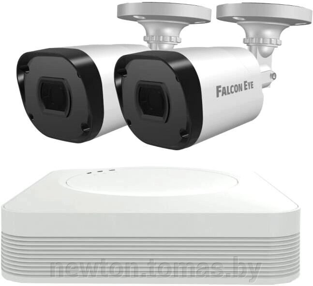 Гибридный видеорегистратор Falcon Eye FE-104MHD Kit Light Smart от компании Интернет-магазин Newton - фото 1
