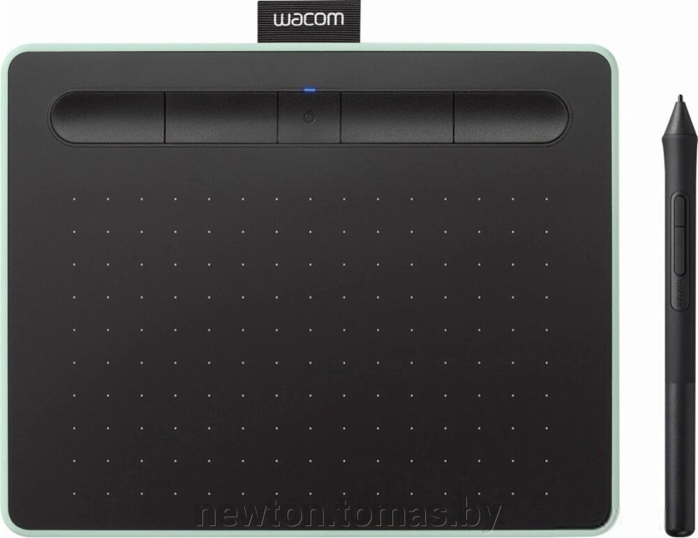 Графический планшет Wacom Intuos CTL-4100WL фисташковый зеленый, маленький размер от компании Интернет-магазин Newton - фото 1