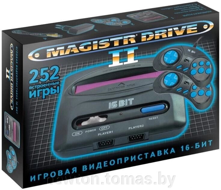 Игровая приставка Magistr Drive 2 lit 252 игры от компании Интернет-магазин Newton - фото 1