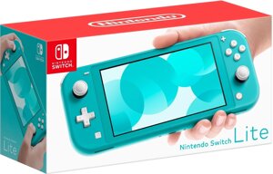 Игровая приставка Nintendo Switch Lite бирюзовый