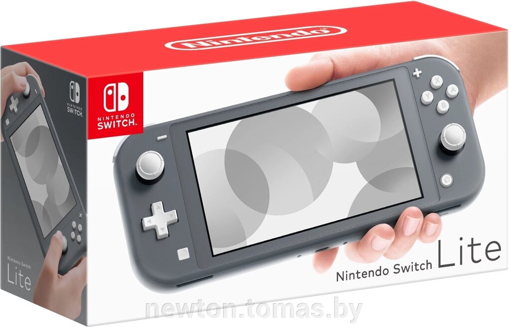 Игровая приставка Nintendo Switch Lite серый от компании Интернет-магазин Newton - фото 1