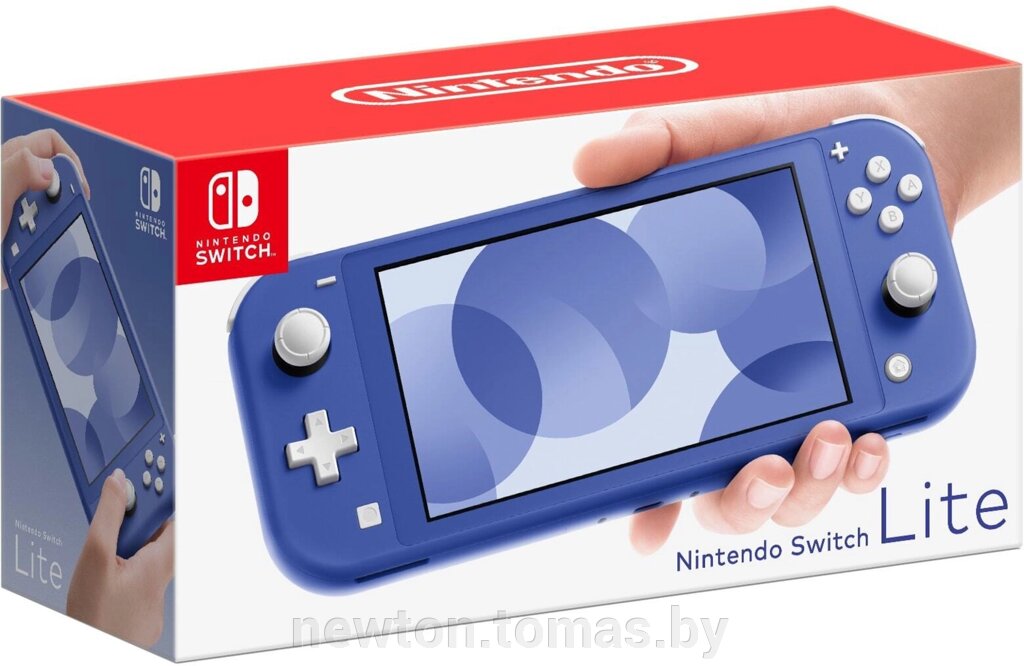 Игровая приставка Nintendo Switch Lite синий от компании Интернет-магазин Newton - фото 1