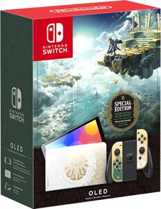 Игровая приставка Nintendo Switch OLED The Legend of Zelda: Tears of the Kingdom Edition