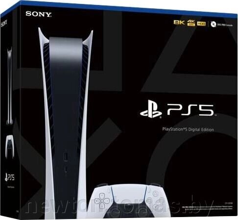 Игровая приставка Sony PlayStation 5 Digital Edition от компании Интернет-магазин Newton - фото 1