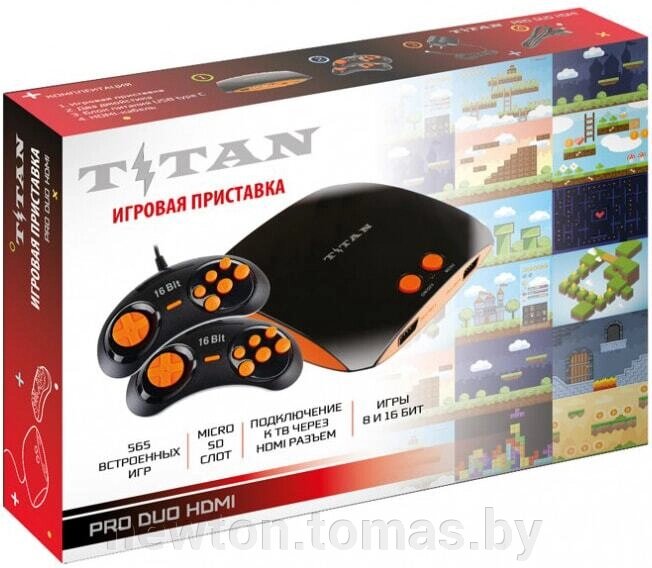 Игровая приставка Titan Pro Duo HDMI 565 игр от компании Интернет-магазин Newton - фото 1