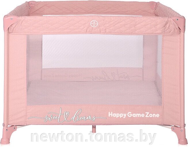 Игровой манеж Lorelli Game Zone Happy 2023 сочный розовый, звезды от компании Интернет-магазин Newton - фото 1