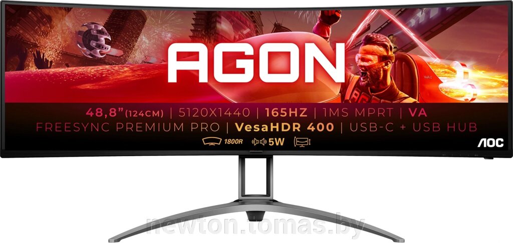 Игровой монитор AOC AG493UCX2 от компании Интернет-магазин Newton - фото 1