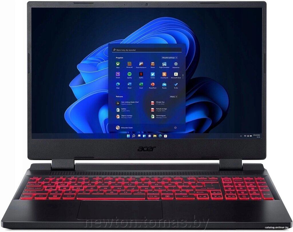 Игровой ноутбук Acer Nitro 5 AN515-58-7420 NH. QFLER. 00D от компании Интернет-магазин Newton - фото 1