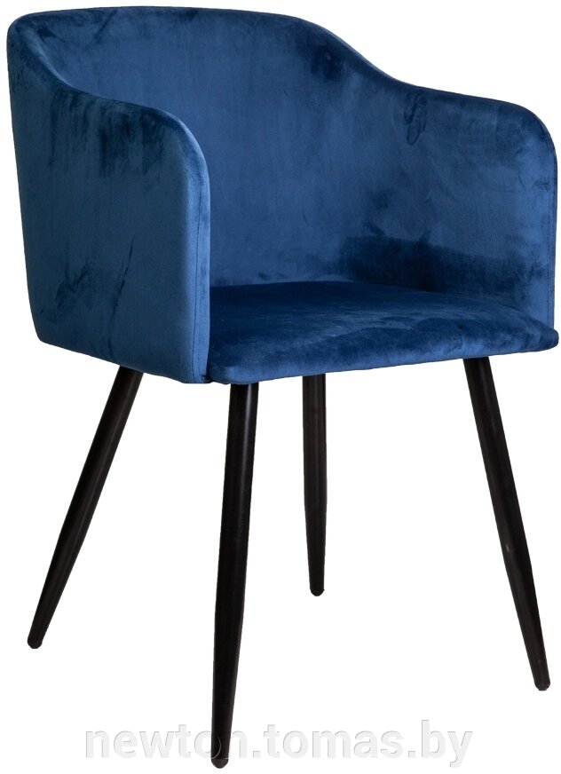 Интерьерное кресло AksHome Orly велюр, синий от компании Интернет-магазин Newton - фото 1