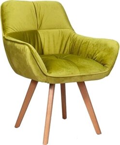 Интерьерное кресло AksHome Soft оливковый