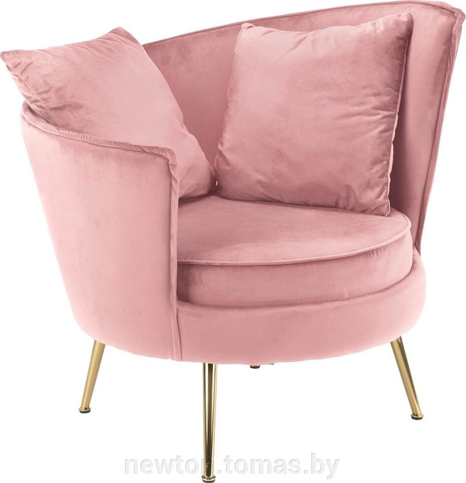Интерьерное кресло Halmar Almond розовый от компании Интернет-магазин Newton - фото 1