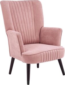 Интерьерное кресло Halmar Delgado розовый