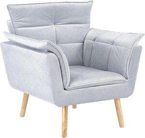 Интерьерное кресло Halmar Rezzo светло-серый