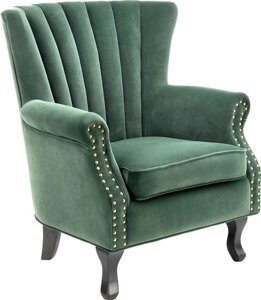 Интерьерное кресло Halmar Titan темно-зеленый