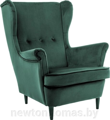 Интерьерное кресло Signal Lord Velvet Bluvel 78 зеленый
