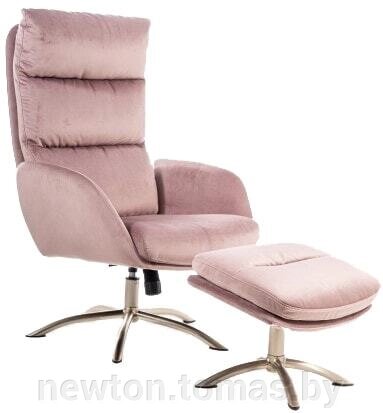 Интерьерное кресло Signal Monroe Velvet античный розовый