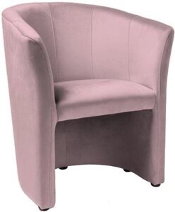 Интерьерное кресло Signal TM-1 Velvet Bluvel 52 античный розовый