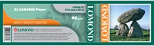 Инженерная бумага Lomond XL CAD&GIS Paper 914 мм х 45 м 90 г/м2 1202012 от компании Интернет-магазин Newton - фото 1