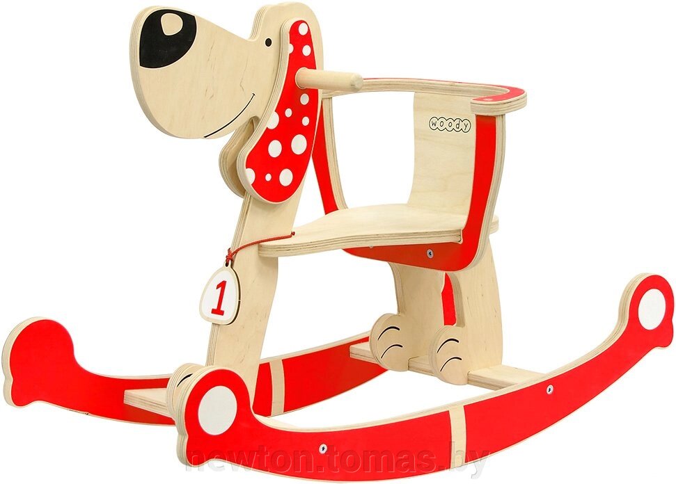 Качалка Woody Собака-качалка от компании Интернет-магазин Newton - фото 1