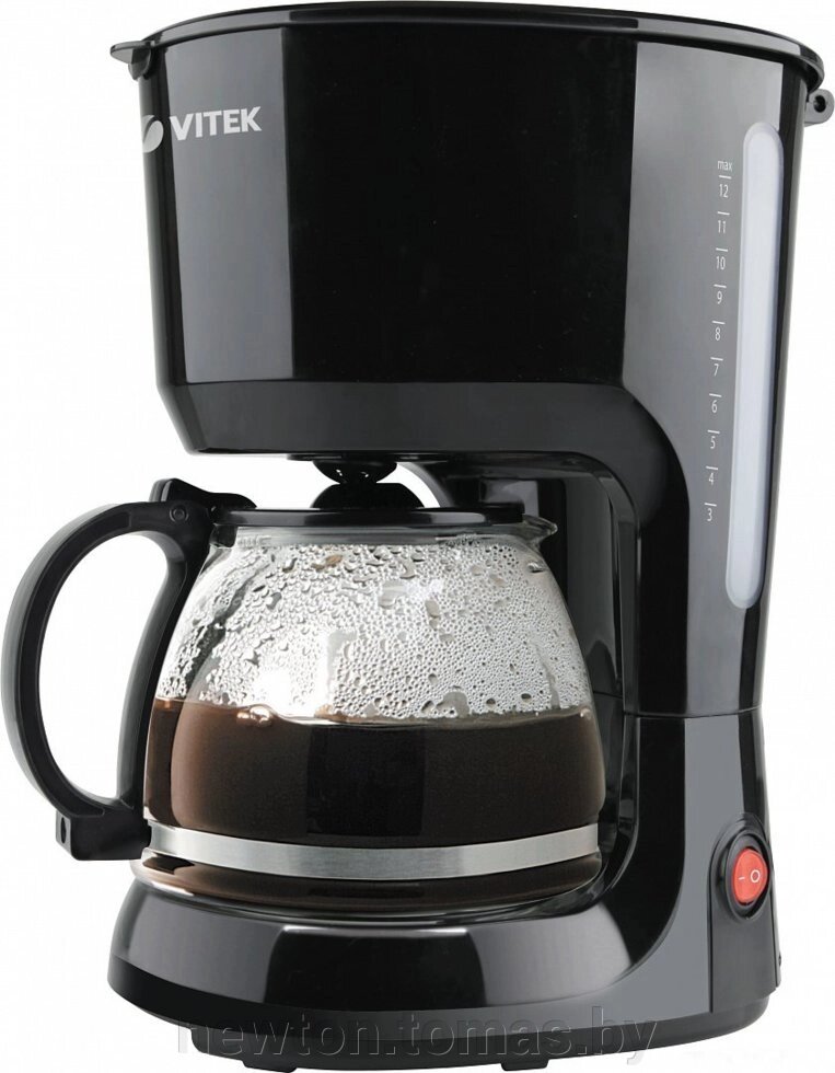Капельная кофеварка Vitek VT-1528 BK от компании Интернет-магазин Newton - фото 1