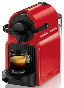 Капсульная кофеварка Nespresso Inissia C40 красный