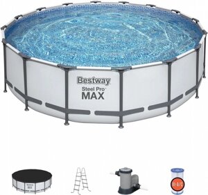 Каркасный бассейн Bestway Steel Pro Max 5612Z 488x122