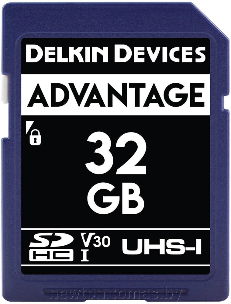 Карта памяти Delkin Devices SDHC Advantage UHS-I 32GB от компании Интернет-магазин Newton - фото 1