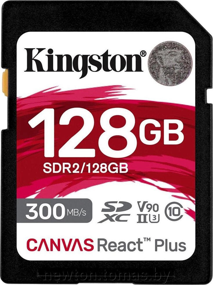 Карта памяти Kingston Canvas React Plus SDXC 128GB от компании Интернет-магазин Newton - фото 1