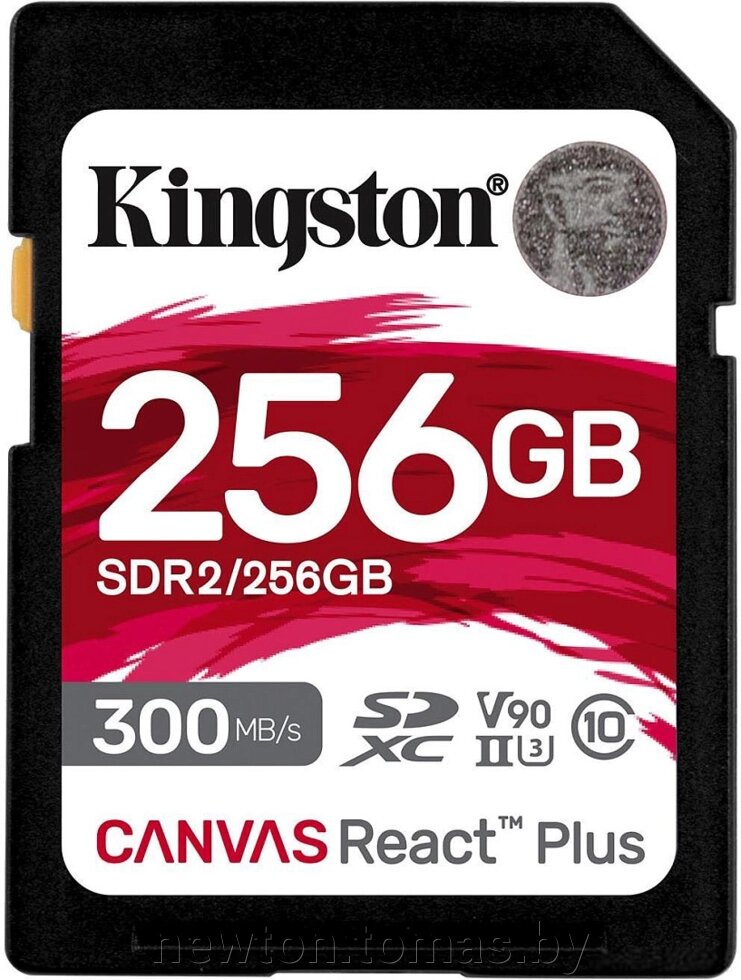 Карта памяти Kingston Canvas React Plus SDXC 256GB от компании Интернет-магазин Newton - фото 1
