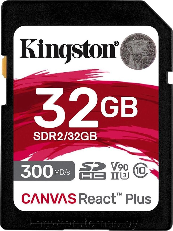 Карта памяти Kingston Canvas React Plus SDXC 32GB от компании Интернет-магазин Newton - фото 1